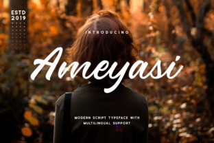 Ameyasi: A Display Font That Adds Energy to Web Designs