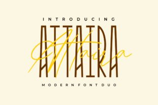 Attaira Duo: The Font Pair That Elevates Your Campaigns