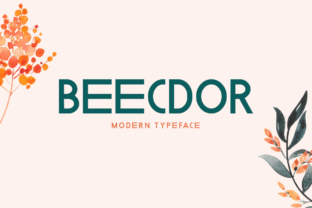 Beecdor: A Modern Display Font for Small Business Branding