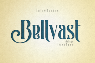 Bellvast: A Romantic Vintage Font for Creative Makers
