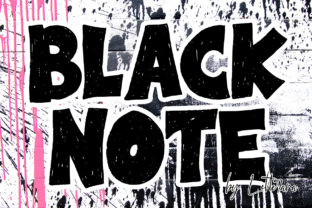 Black Note: A Fresh Display Font for Bold Campaigns