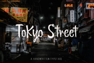 Boost Your Brand with the Tokyo Street Display Font