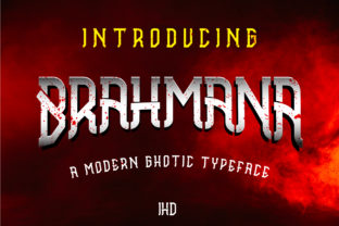 Brahmana Font for Bold Editorial Design
