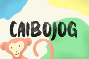 Caibojog: A Whimsical Display Font for Creative Craft Projects