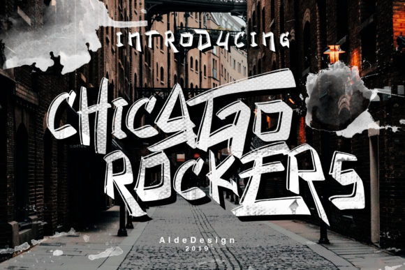 Chicago Rockers: A Playful Display Font for Bold Branding