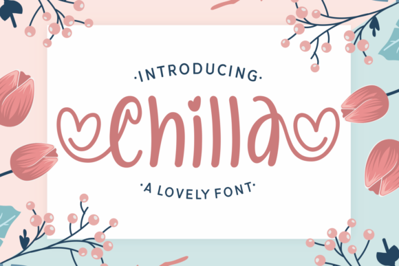 Chilla: A Playful Script Font for Modern Branding