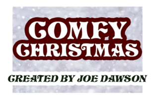 Comfy Christmas Font for Festive Crafting and Design