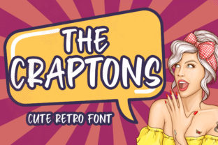 Craptons: A Retro Display Font for Bold Web Design