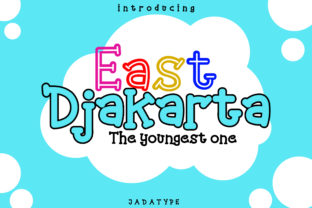 East Djakarta: A Playful Font for Dynamic Branding Projects