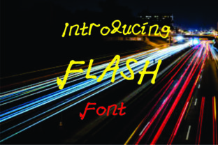 Flash: A Cool Display Font for Eye-Catching Campaigns