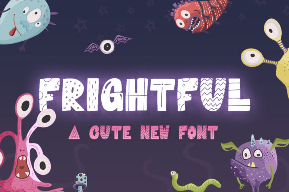 Frightful Font for Creative Makers and Handmade Sellers