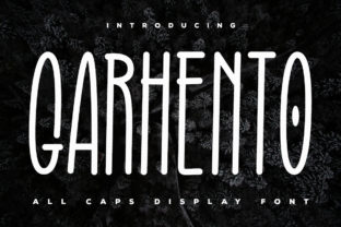 Garhento: A Bold Display Font for Modern Web Design