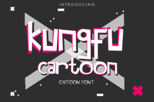 Kungfu Cartoon Font for Branding and Design