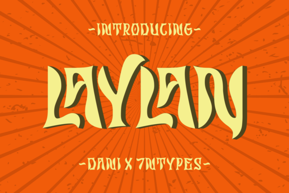 Laylan: A Sweet Display Font for Digital Creativity
