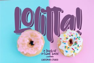 Lolitta Font for Bold and Fun Editorial Design