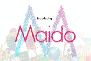 Maido: A Display Font for Creative and Artistic Typography