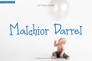 Malchior Darrel: A Playful Display Font for Creative Projects