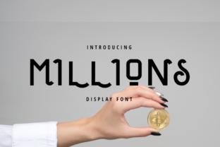 Millions: The Playful Display Font That Elevates Campaigns