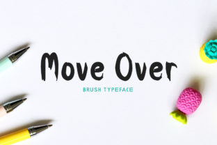 Move Over: A Brush Font for Modern Web Design