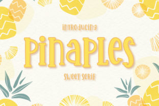 Pinaples: A Playful Display Font for Digital Creativity