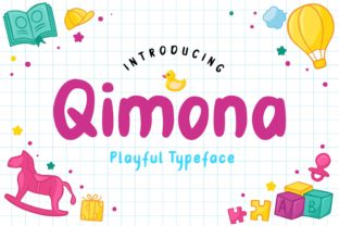 Qimona: A Playful Font for Creative Branding Projects