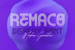 Remaco: The Modern Display Font That Elevates Campaigns