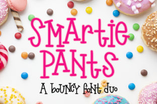 Smartie Pants: A Playful Font for Polished Branding