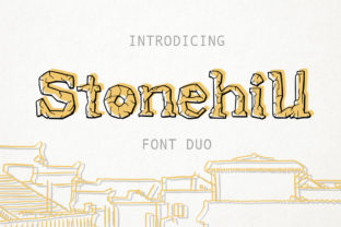 Stonehill Duo: A Decorative Display Font for Creative Branding