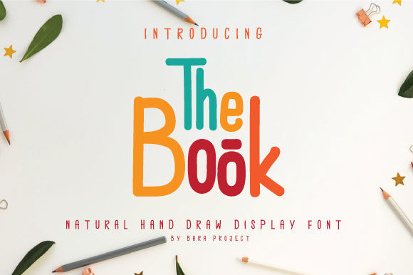 The Book: A Playful Font for Bold Brand Messaging