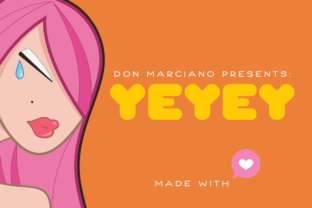 Yeyey Font for Kawaii-Inspired Web Design