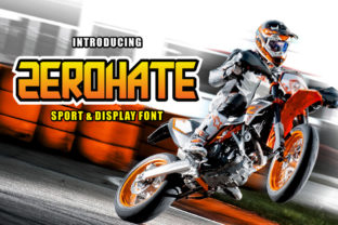 Zerohate: A Striking Display Font for Bold Branding